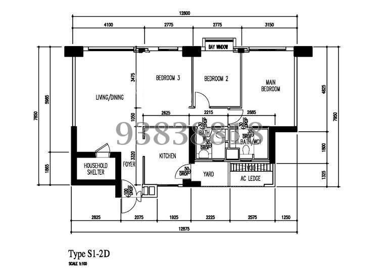 Blk 1D The Pinnacle@Duxton (Bukit Merah), HDB 4 Rooms #168467422